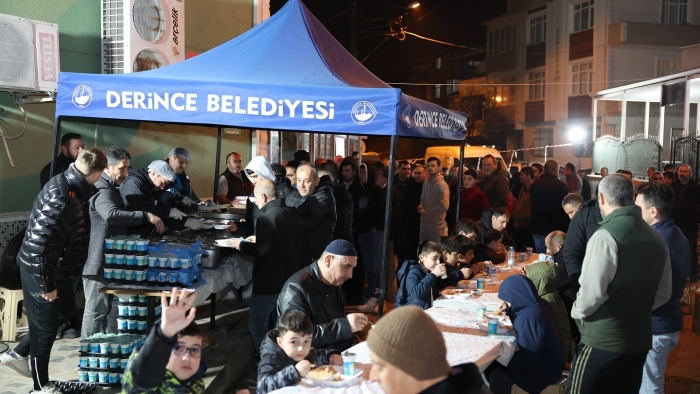 Derince’de Miraç Kandili  Dualarla İdrak Edildi